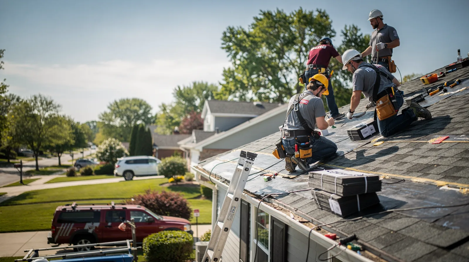 Roof Repair in Flowery Branch, GA around you